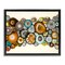 Stupell Industries Various Agate Clusters Framed Floater Canvas Wall Art Design by Laura Van Horne